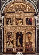 Giovanni Bellini St.Vincent Ferrer Polyptych Spain oil painting artist